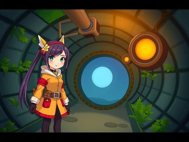 Anise Time Tunnel Trek Game Cover